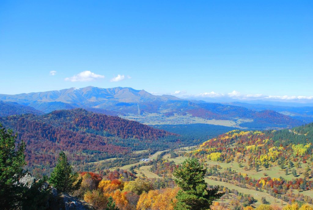 View from Tskhratskaro pass, Late Autumn