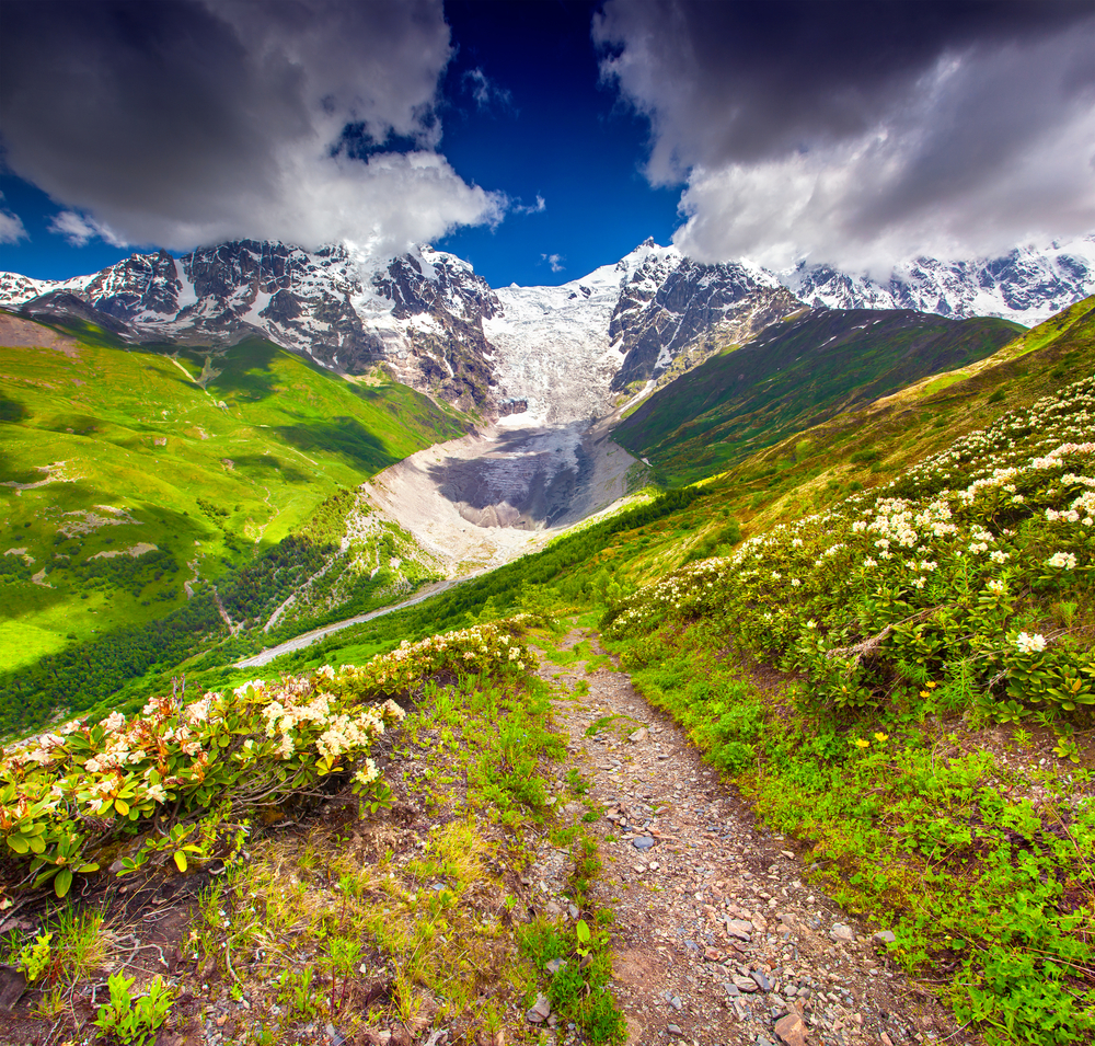 Chkhutnieri glacier